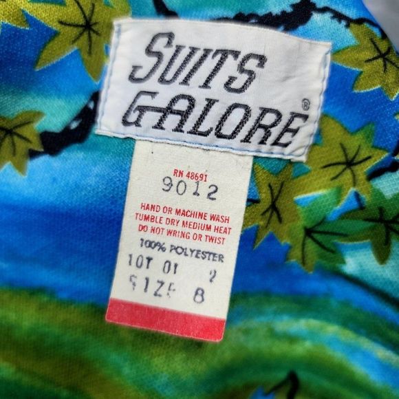 Vintage 70s‎ Suits Galore Womens S/M Polyester Jacket & Tank Set Leisure Suit - Picture 13 of 15